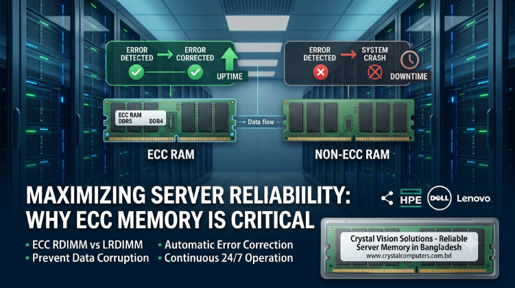 Why Enterprise Servers Need ECC Memory for Maximum Reliability