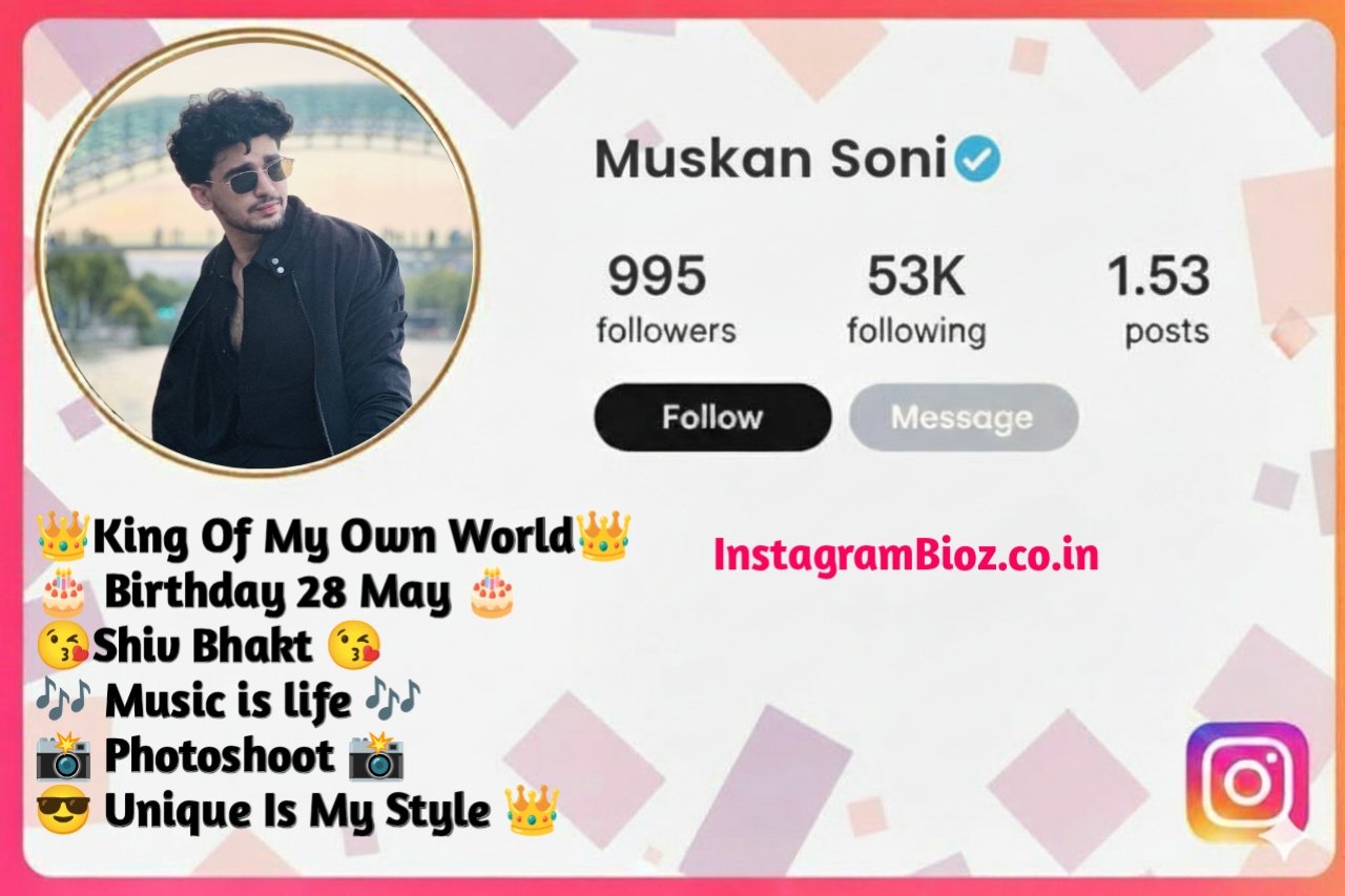 Insta Bio for Boys Instagram Bio For Boys Attitude