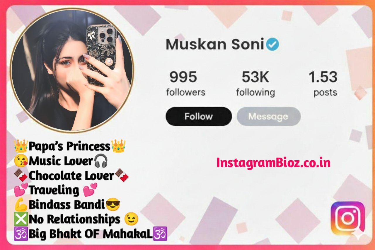 Instagram Bio For Girls Attitude