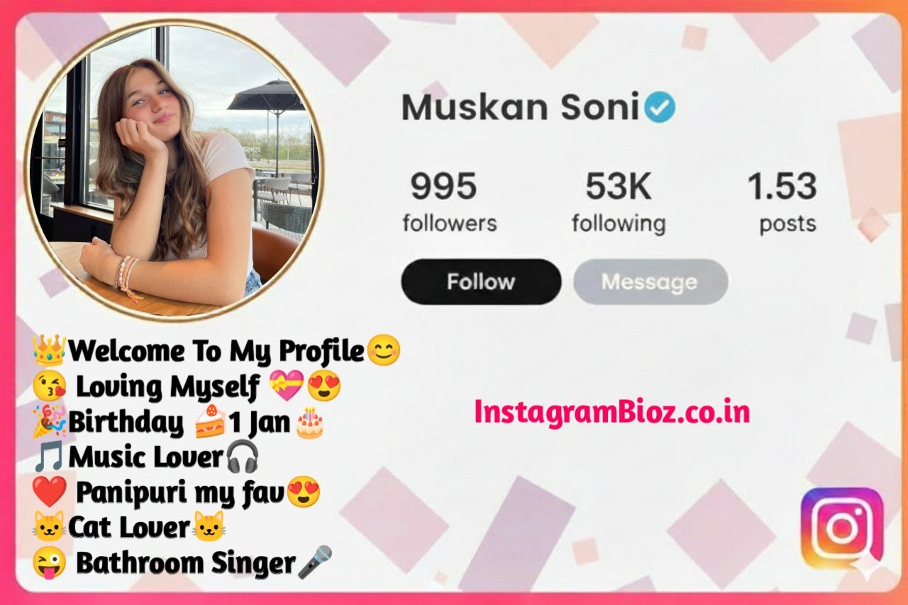 Instagram Bio For Girls Stylish