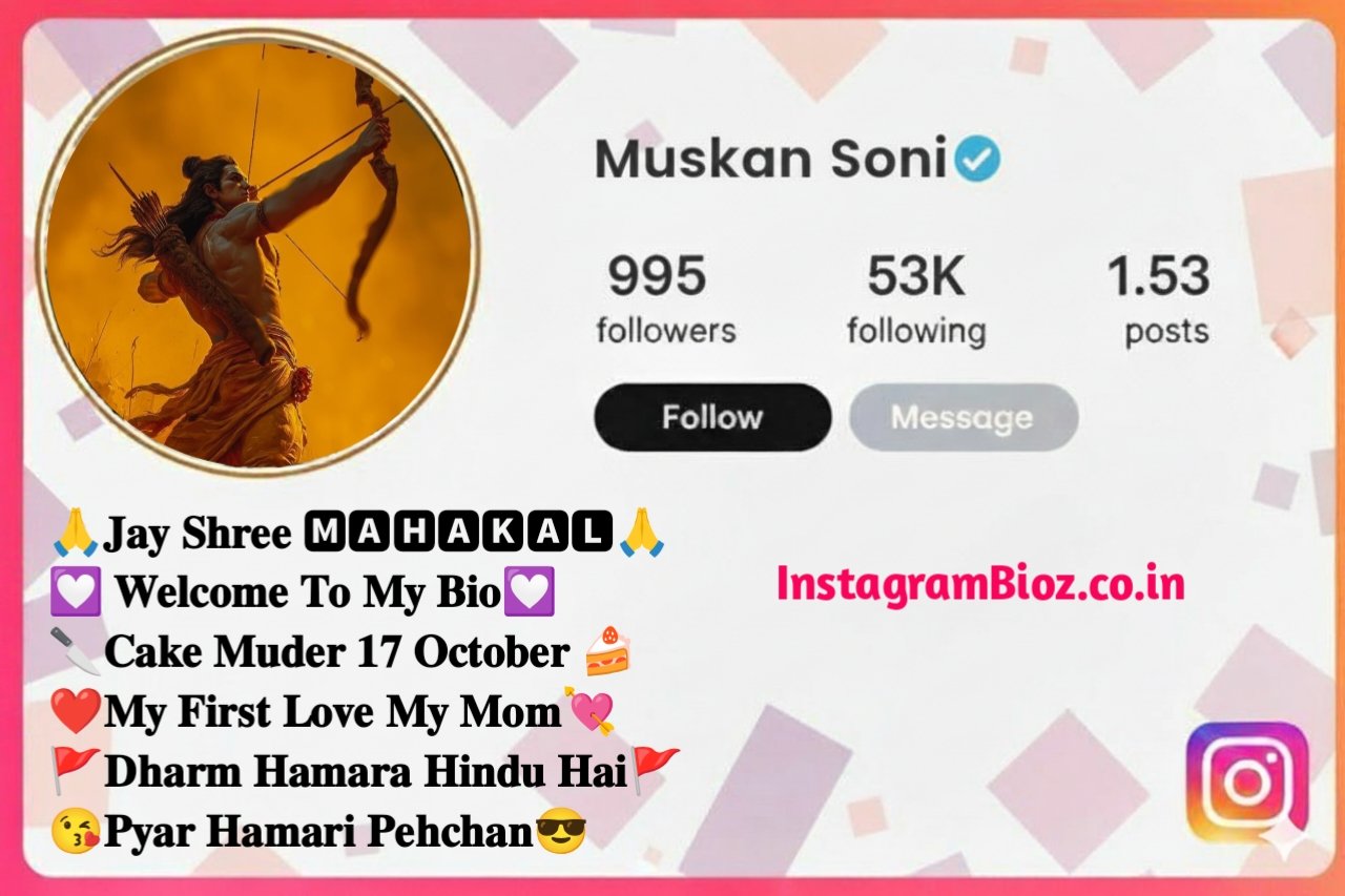 Kattar Hindu Stylish Instagram Bio Kattar Hindu Stylish Instagram Bio