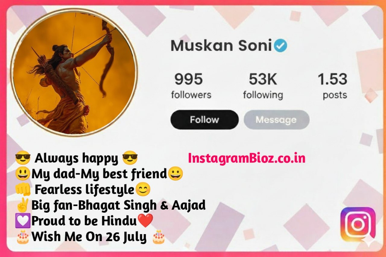 Sanatani Hindu Insta Bio Sanatani Hindu Insta Bio