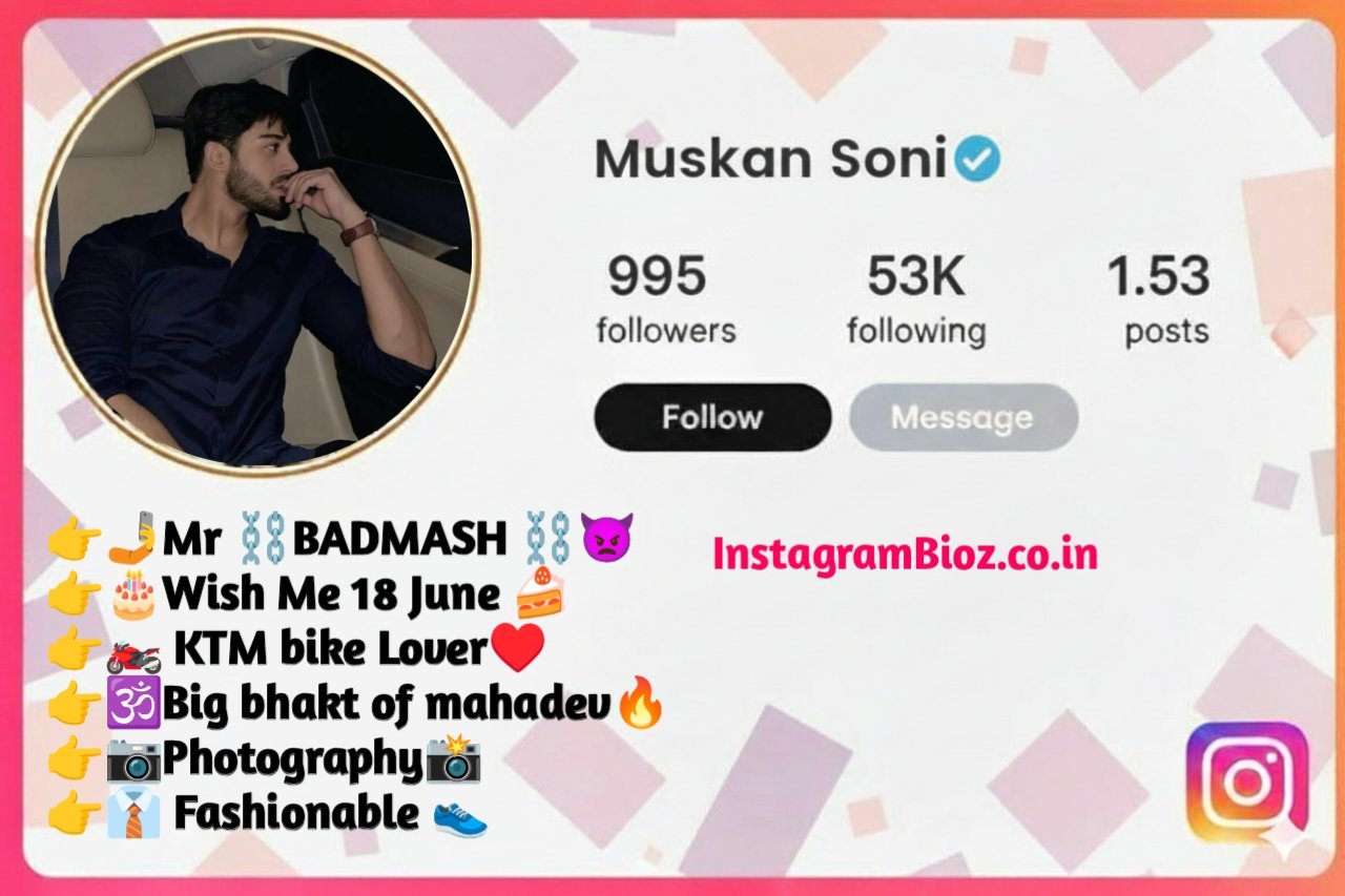 Short Badmashi Bio Short Badmashi Bio